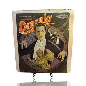 The Original Dracula (1931) CED Videodisc Bela Lugosi Classic Horror (Untested)